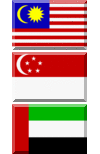 Malaysia + Singapur + VAE